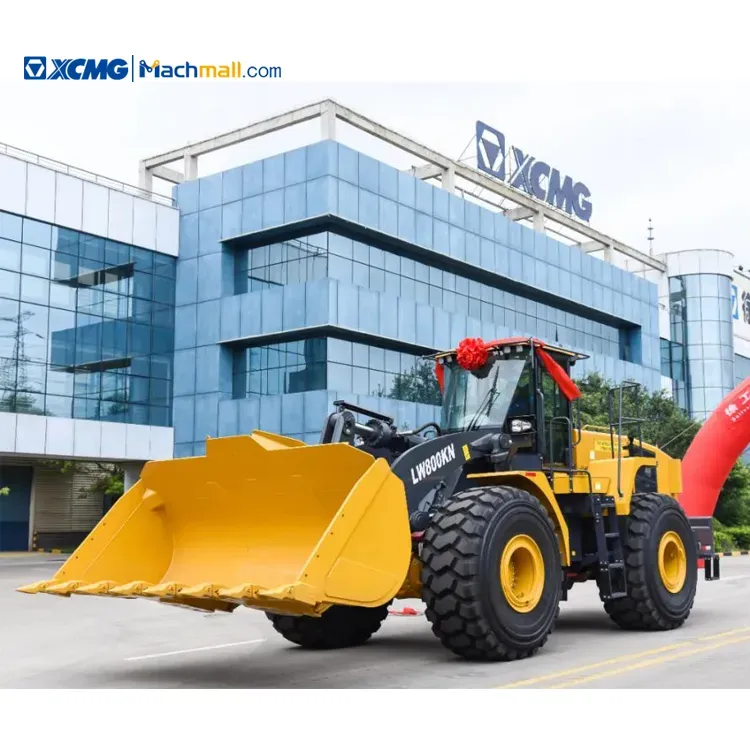LW800KN loader machine for sale | XCMG 250kw 6 cbm 8 ton wheel loader price