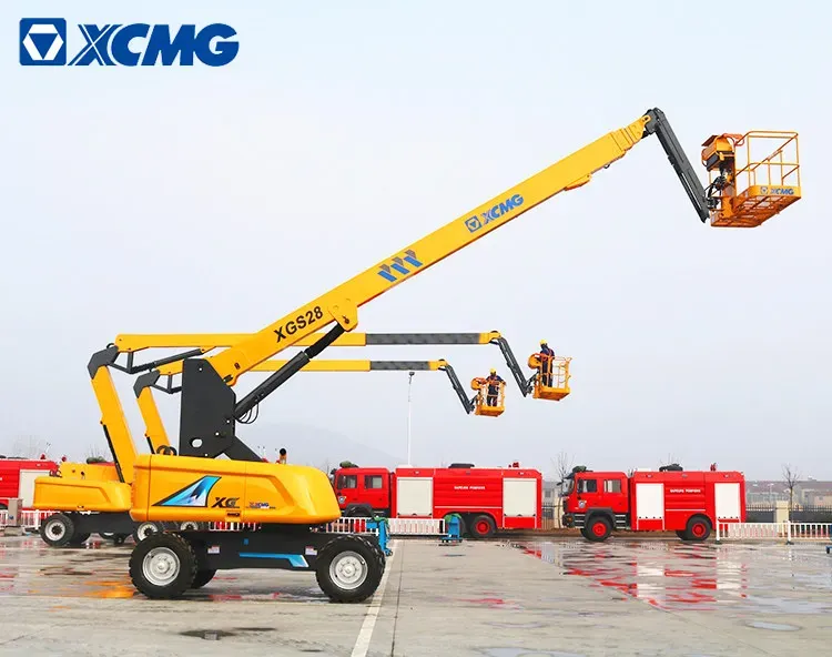 XCMG new 28m self propelled telescopic boom lift XGS28 hydraulic boom lift machine price