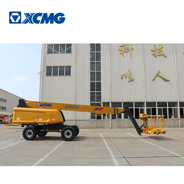 XCMG 24m telescopic boom lift XGS72J China new self propelled hydraulic mobile boom lift for sale